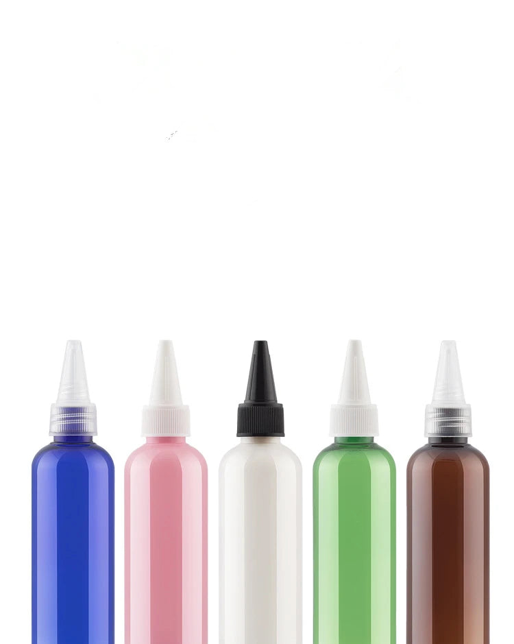 2020 Hot Products Diamond Shaped clear Bottle with Pointed Top Amethyst Point Bottle 16oz Bottle with Fine Point