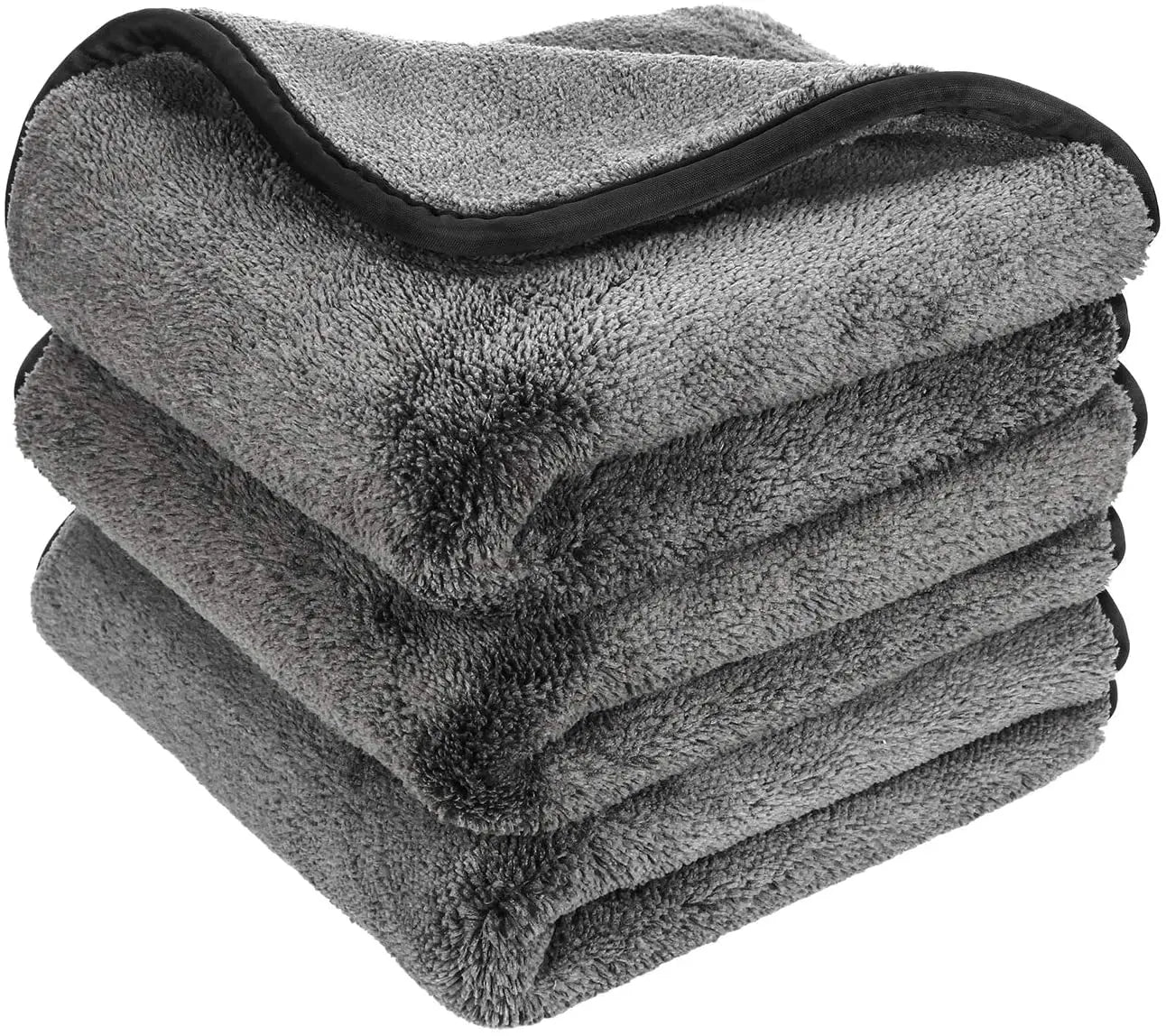 Vehicle Equipment Domestos Cleaning Products 1400GSM Microfiber Towel Micro Fiber Coral Fleece Towel Plush Microfiber Towels