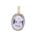 Heizun Original Factory OEM Dainty 925 Sterling Silver Animal Dog Charm Pendant Necklace for Memorial Gifts Women