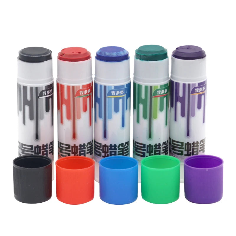 Factory Price Pig Cattle Sheep Non-irritating Veterinary Crayons 5 Colors Crayon Marking for Farm