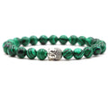 Hot Selling Stone Beads Bracelet Natural Gemstone Men Customized Beaded Bracelet
