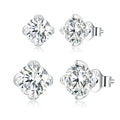Luxury 925 Sterling Silver Round Cut 5mm 6.5mm with Gra Certificate Vvs Moissanite Women Earrings Jewelry