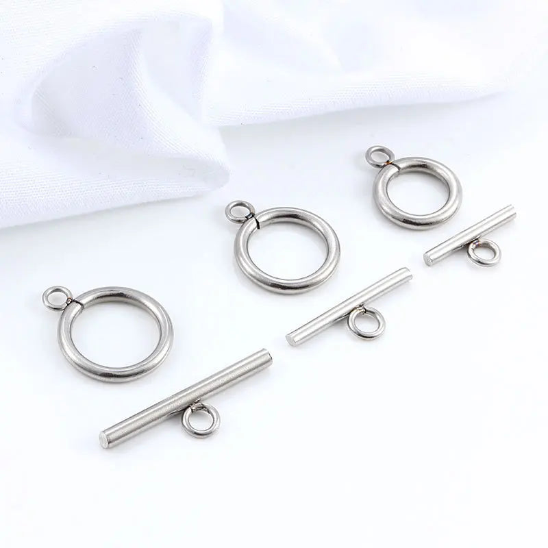 Stainless Steel OT Accessories Connecting Vacuum Plating Gold Fashion DIY Necklace Bracelet Tail