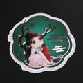 Vograce Adhesive Custom Die Cut Sticker Waterproof Vinyl Die Cut Stickers Printing Hot Stamping Gold Foil Vinyl Stickers