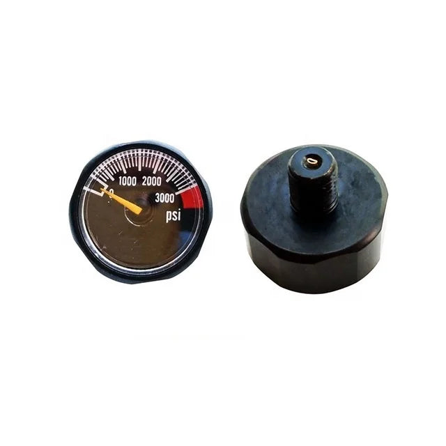 3000psi Mini Manometer M8 Threads 1pcs PCP Paintball Air Pressure Gauge