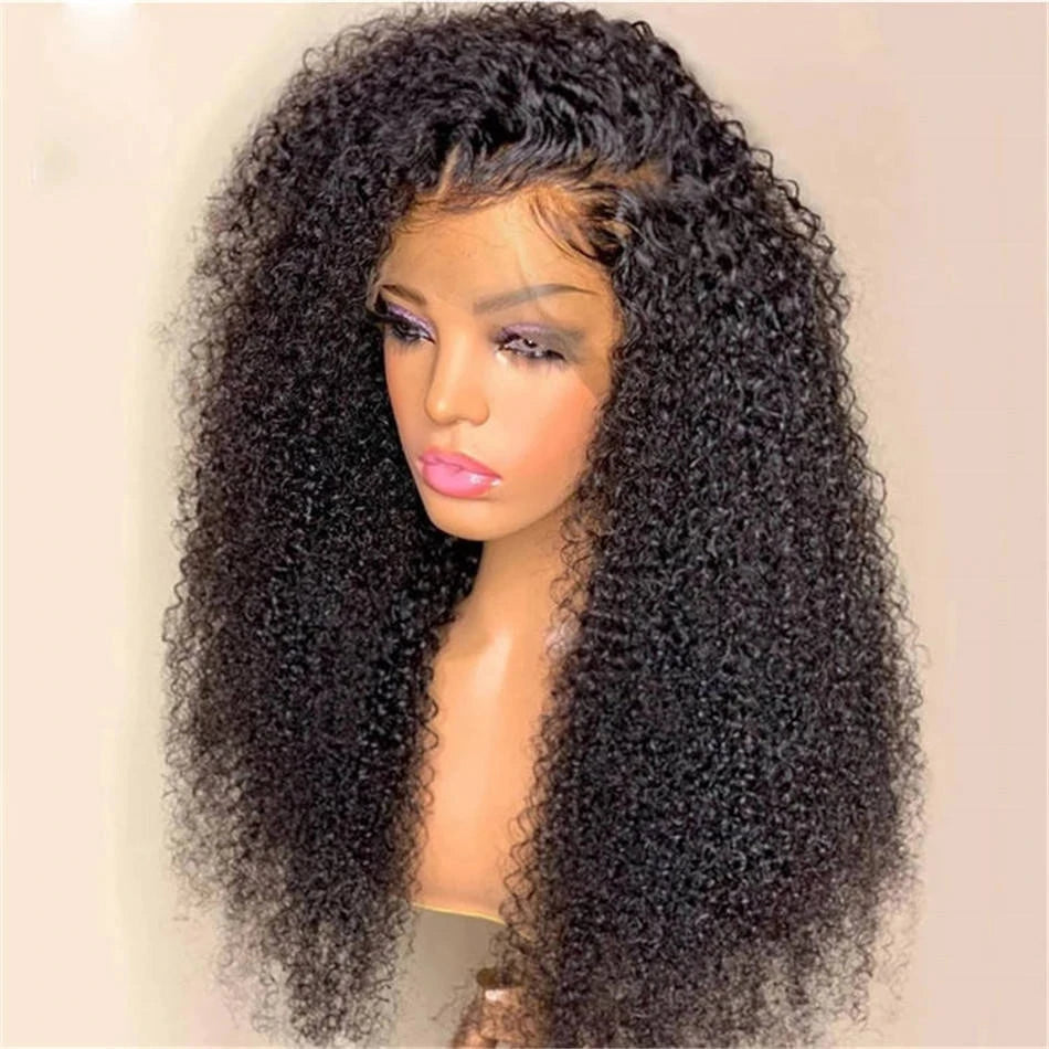 Glueless Full Hd Lace Wigs for Black Women Kinky Curly Lace Front Wigs Raw Brazilian Human Hair Hd Lace Frontal Wigs Human Hair