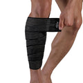 JINGBA Fast Delivery Adjustable Weight Lifting Knee Support Brace Super Heavy Duty Fitness Calf Wraps Bandage Calf Brace