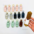 Best Selling 100% Hand Made Blank DIY Sublimation Photo Leather Keychain for Family Gift