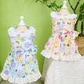 Pet Clothes - Teddy Sweet Floral Lace Skirt for Small and Medium-sized Dogs - Pet Supplies