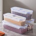 OWNSWING Airtight Rectangular Food Storage Container Plastic Storage Container With Lid BPA-Free Breadbox Box