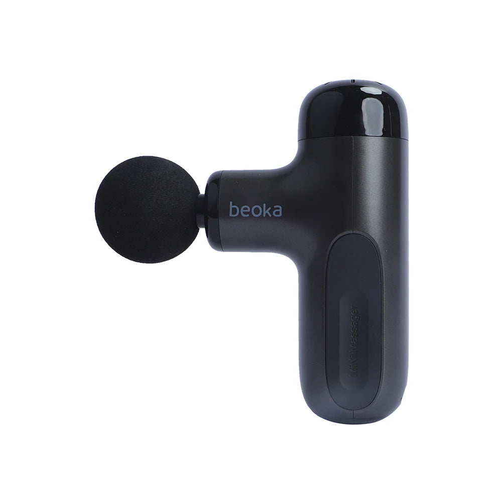 Beoka 2025 Professional Deep Tissue Massage Gun Small 4 Head Vibrating Body Facial Muscle Manufactured Professional Massage Gun