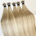 Genius Remy Grade European Hair Extensions Instantly Add Thickness & Length Natural-Looking Weft Hair for Beauty Enhancement