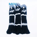 Knitted Golf Club Head Covers 3 Piece Set