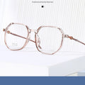 Acetate Color Glasses Frame ultra Light Personalized Computer Anti Blue Light Students Optical Glasses
