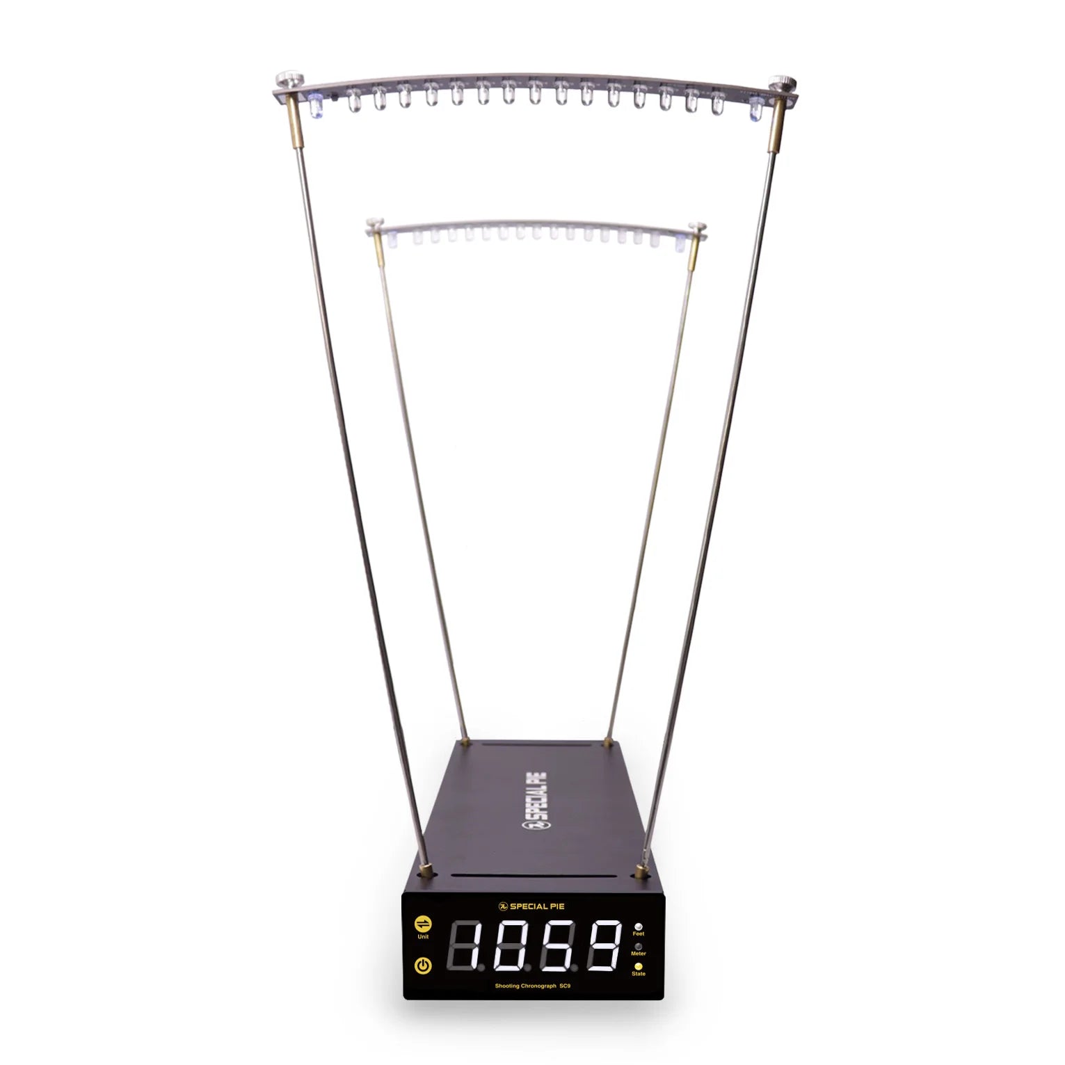 Shooting Chronograph Light Sensor Design Automatic Voice Broadcast Speed Measuring Anything Between 1Ft/s to 9750Ft/s with Ease