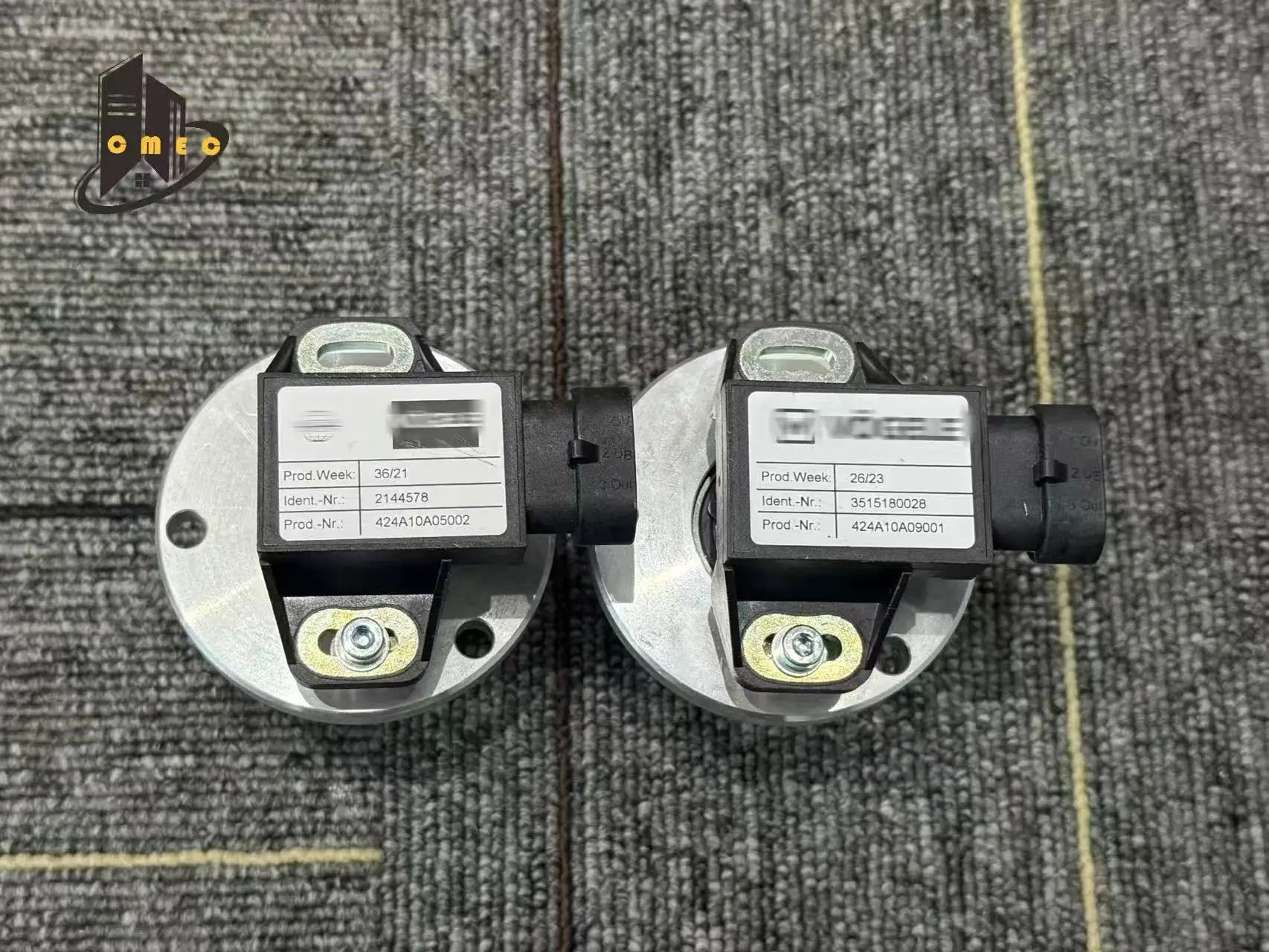 S1800 Asphalt Paver Electric Parts P/N.21144578 Asphalt Paver Machine Scraper Sensor 2260887 Gray Black