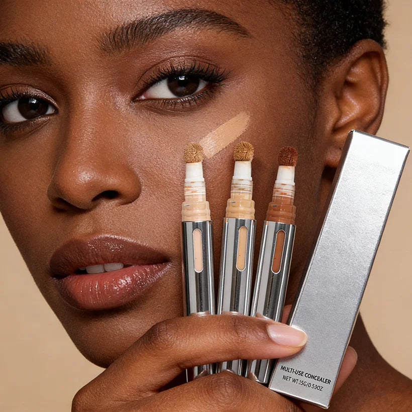 Private Label Full Coverage Waterproof Mineral-Based Liquid Concealer Instant Anti-Age Eye Corrector Face Cushion Mineral