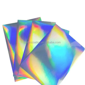 Holographic Rainbow Printable Vinyl Sticker Paper Waterproof Sticker Paper for Laser Inkjet Sticker Printer
