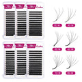 Cilios YY Individual Eyelash Yy Lashes Double Tips Naturally Soft Synthetic Hair Cilia Premade Volume Fans w Lash Extension 6d