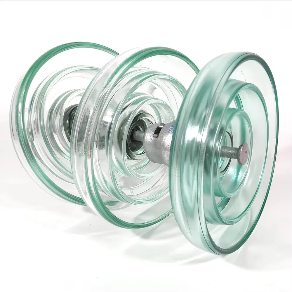 Transmission Overhead Line U120BP Standard Suspension Toughened Glass Disc Insulators High Voltage Aisladores