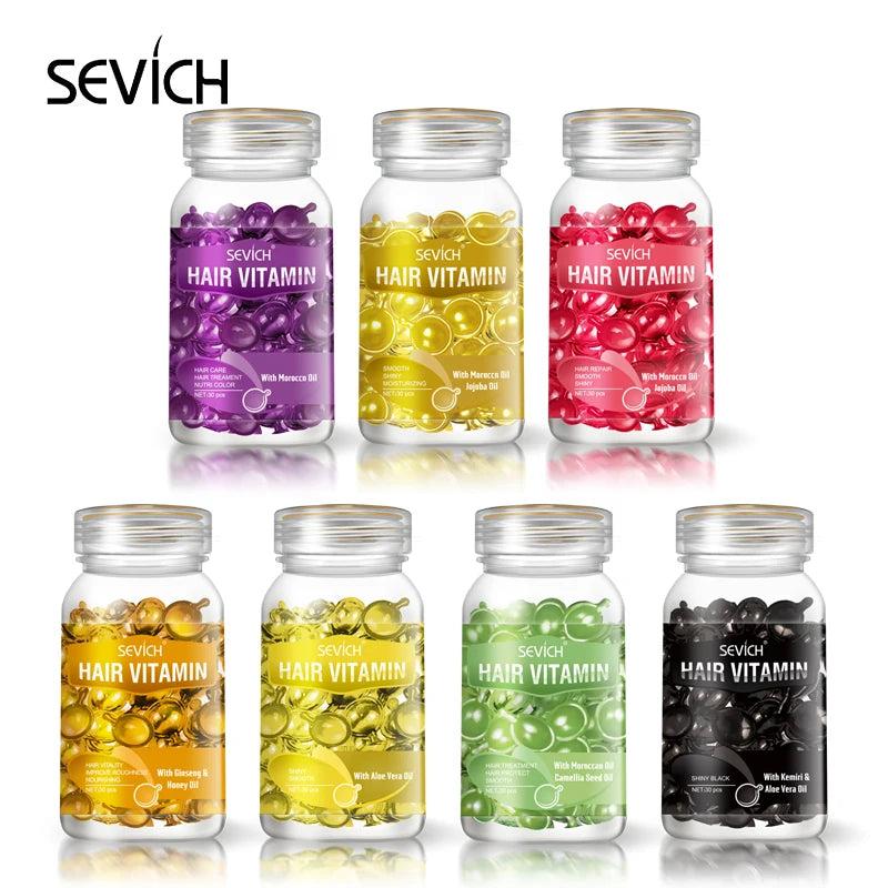 Sevich Vitamin Hair Oil Growth Vitamins Capsule Serum Best for Regrowth Hair Vitamin