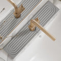 Kitchen Faucet Absorbent Mat - Diatomaceous Earth Splash Guard for Sink Faucet Aesthetic Water Absorbing Stone Tray