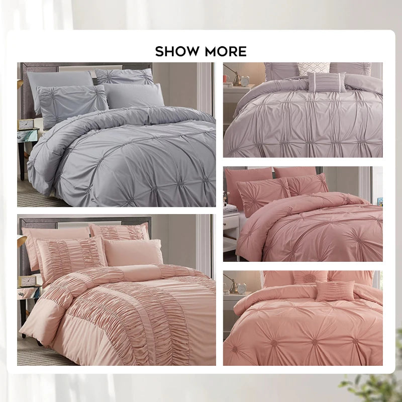 OEKO ISO BSCI Certificate Luxury Microfiber Comforter Jacquard Style Handmade Patchwork Pattern Polyester