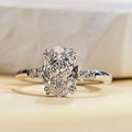 MSR-1687 18k Solid Gold Jewelry Gift IGI Certificate Diamond Engagement Ring Wedding Ring Lab Grown Diamond Ring