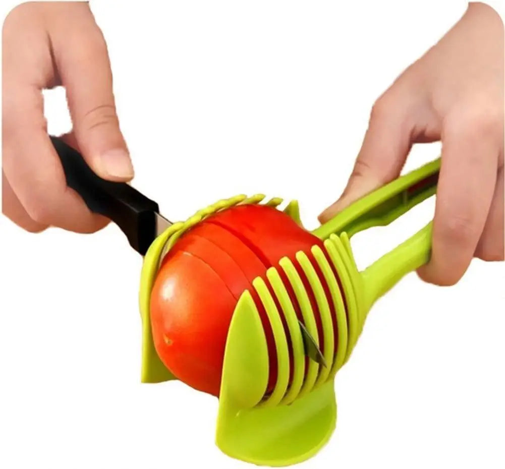 Handheld Multifunctional Lemon Tomato Slicer Kitchen Vegetable Fruit Circular Slicer