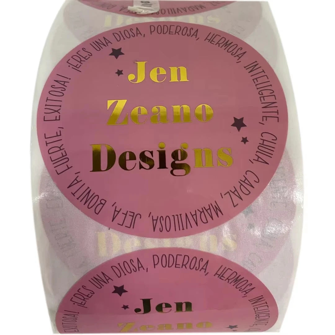 Wholesale OEM Custom Full Color Offset Printing Adhesive Sticker Vinyl Stickers Logo CMYK Printing