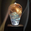 JAIYI European Hot Sale Resin Night Light Manual Button for Bedroom Atmosphere Decoration