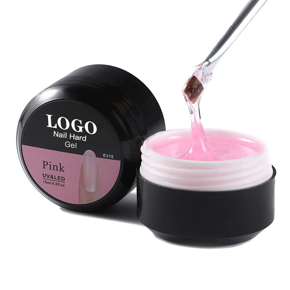 16 Colors Jelly Building Extension Gel Glue Nail Extension Gel Set Uv Poly Hard Gel Nail Builder