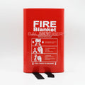 1*1m Factory Price Custom Fiberglass Silica Fire Fighting EN1869 Certified GALAXYFIBER Brand Fire Blanket 0.43-1.0mm High Temp