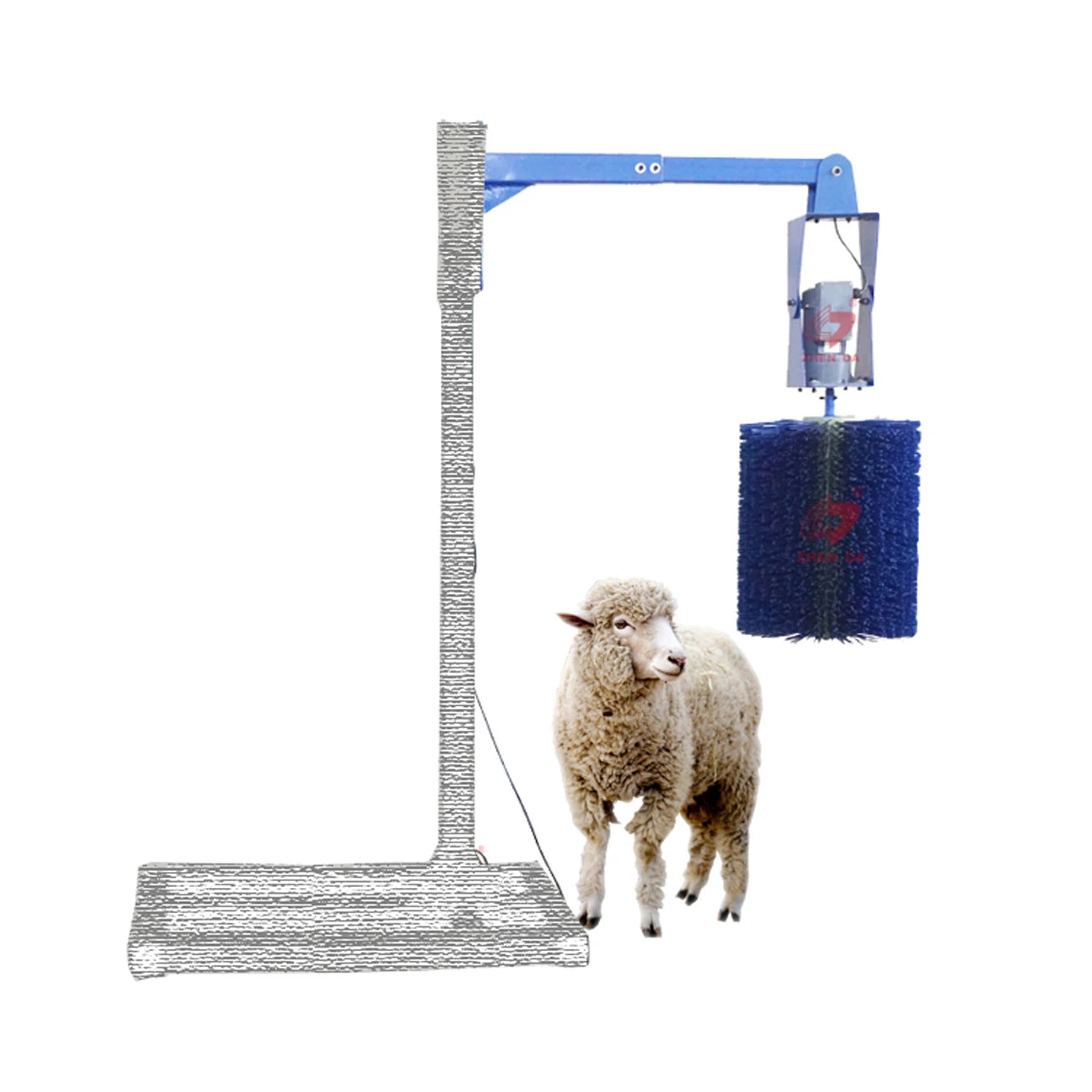 2023 New Version Automatic Body Cleaning Brush for Cattle Sheep Horses Agriculture Machinery Equipment Cow Brush