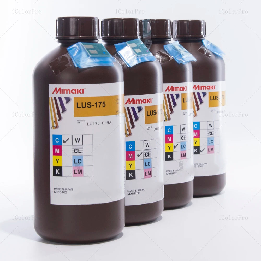 Next Level MIMAKI LUS 175 UV Ink for Kyocera KJ4A Printheads for Industrial-Grade Printing Performance