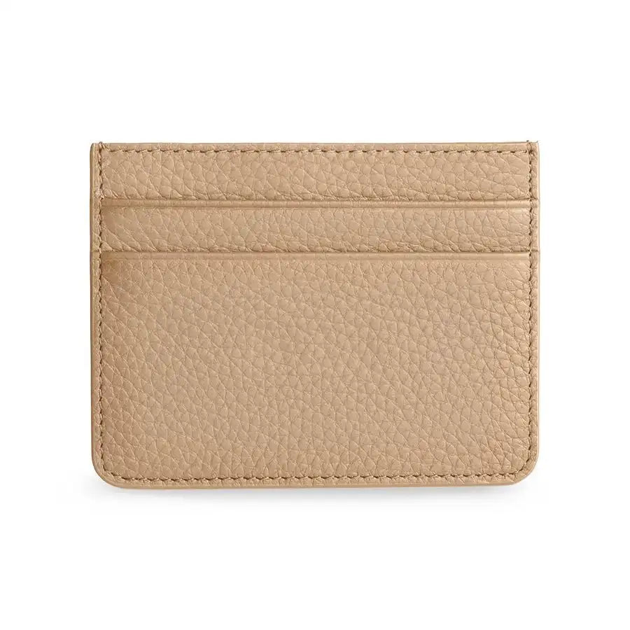 Factory Business Promotion Gift Card Holder Slim Leather Cardholder Luxury Custom Trading Card Sleeve