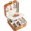 SSeeSY Custom Logo Luxury Necklace PU Leather Travel Jewelry Ring Gift case Boxes Packaging Box Organizer