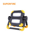 20W LED Work Lights 1600lm Outdoor Waterproof Light for Car Repair Usb Rechargeable Portable COB Led Work Light