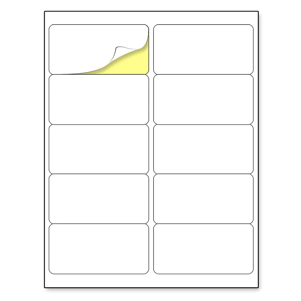 SHYS Customized Barcode Printed Waterproof Art Paper Pure White Custom Size Kiss Cut Glossy Finishing Self Adhesive Label