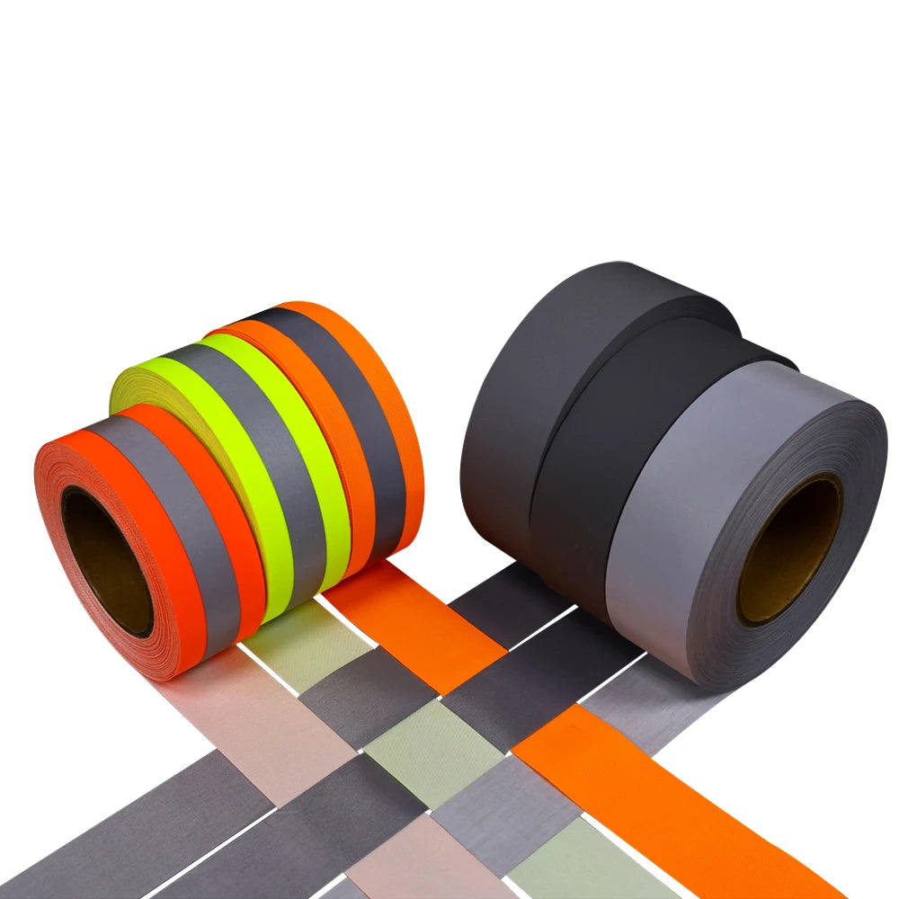 Good Quality High Visibility Fire Retardant Reflective Fabric Sew on Reflective Tape for Clothing