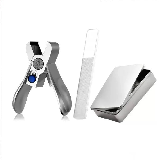 Private Logo Nail Clippers 13mm Extra Wide Jaw Opening Fingernail Cutter Mini Beetles Shape Nail Cutter for Thick Toenails