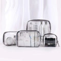 Clear PVC Zipper Fashion Travel Makeup Cosmetic Bag Model WSC0071 Made in Guangdong for Women and Men MegaBDM