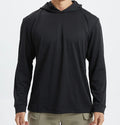 Men's New Summer Hooded Long Sleeve Training Tactical Sports T-Shirt Quick-Drying and Sunscreen for Outdoor for Spring Season