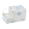 2-Layer Portable Family First Aid Box PP Material Medicine Organizer and Emergency Container with Food Bag Packaging Usage