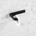 Stainless Steel Wall Mount Tissue Roll Holders Matte Black Toilet Paper Holder