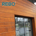 Modern Decorative Outdoor Bamboo Siding Wall Cladding Panels Fireproof Anti-Slip Easy Installation Waterproof Entertainment