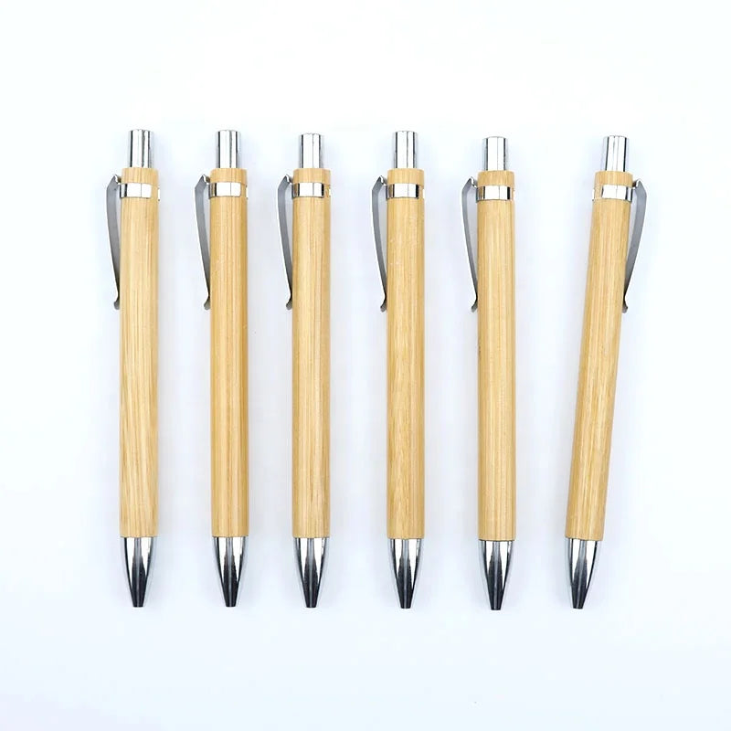Very Cheap Eco Friendly Bamboo Wood Ballpoint Pen with Custom logo