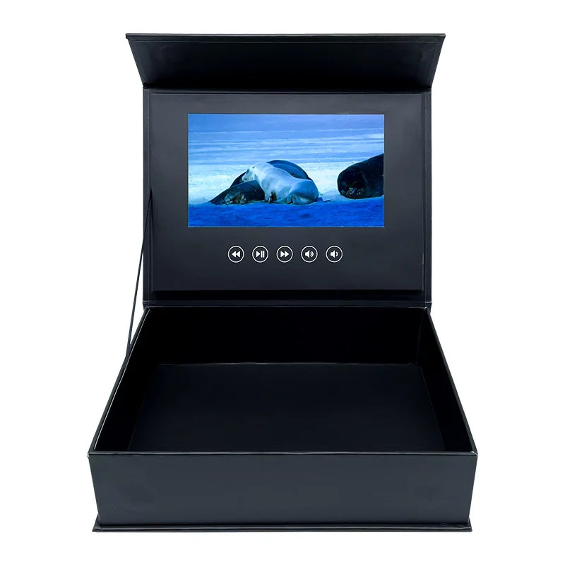 4.3/5/7 Inch Custom Gift Ips Lcd Business Video Box Brochure for Advertising
