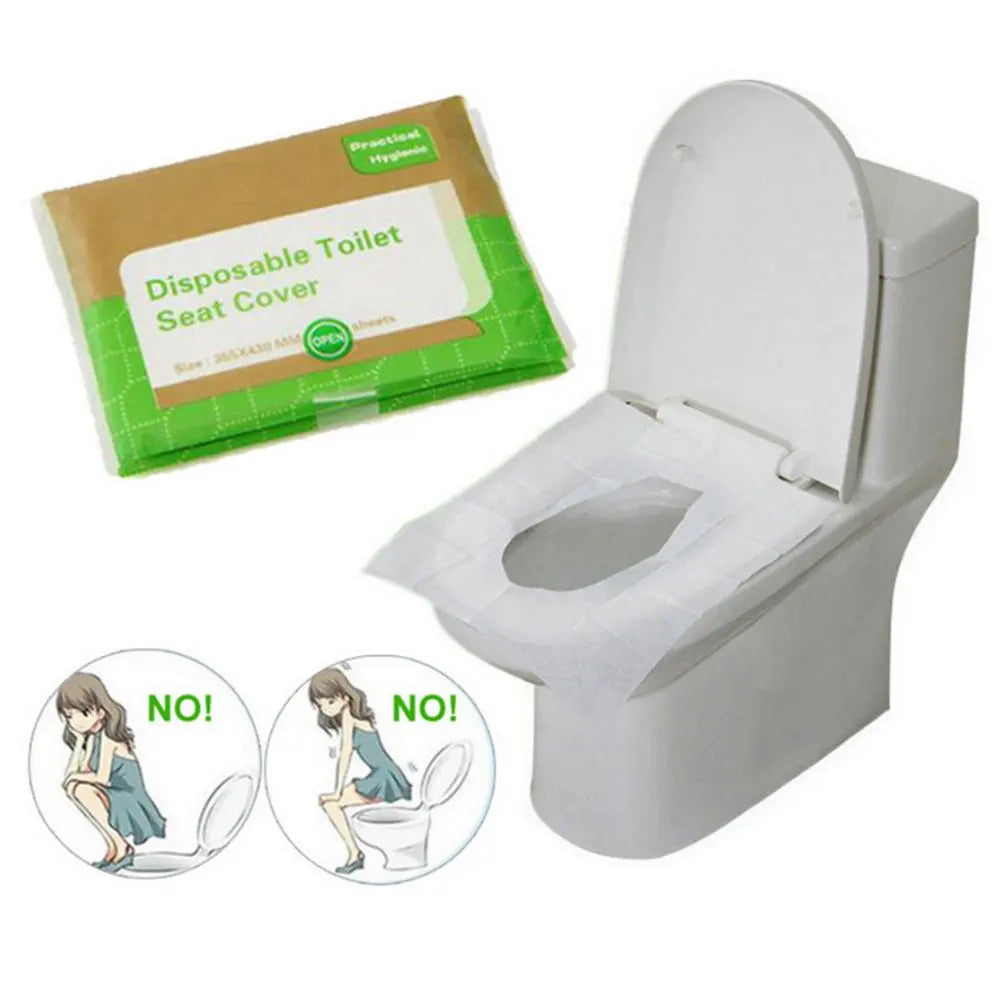 Disposable Flushable Kids Potty Training Adults Travel Essential Accessories for Airplane Camping Toilet Seat Cover