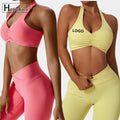 Yoga Suit  American Clothing  Gym Wear Women Sets  Sportswear  Apparel Stock  Plus Size Women's Clothing